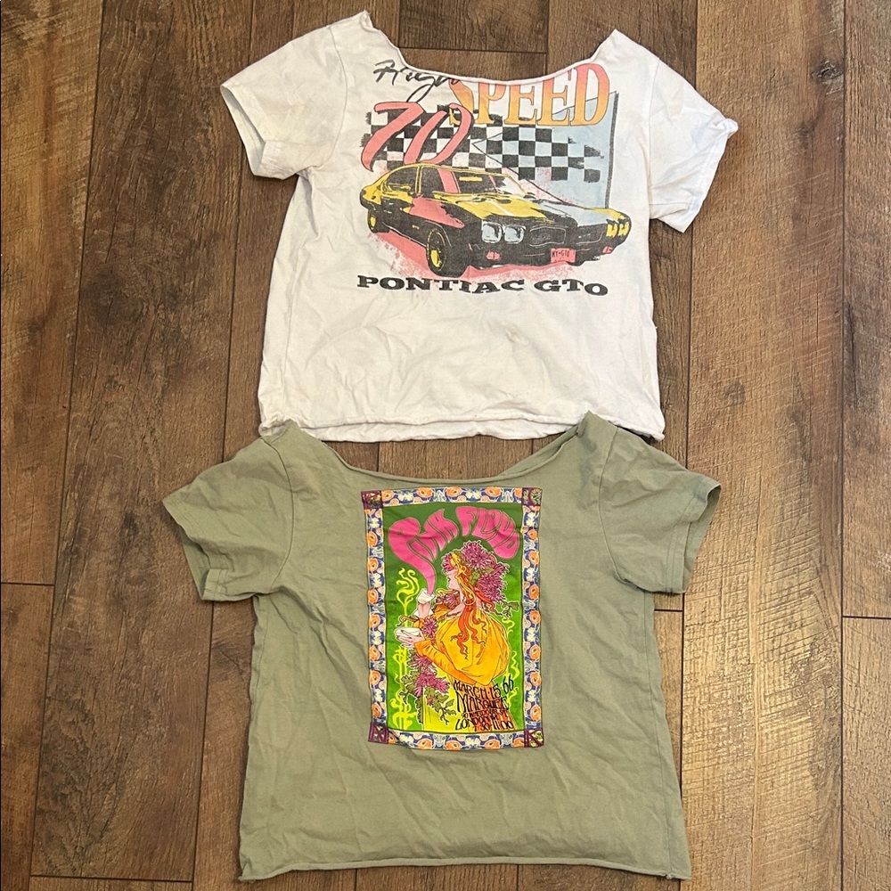 Chemistry Kids Graphic Tees - White and Olive